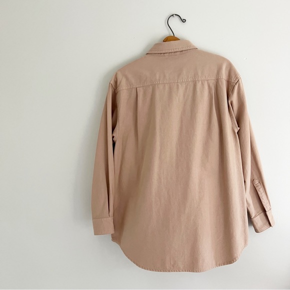 Aritzia TNA Tan Shacket/Shirt Jacket/Overshirt Size 2 - Picture 6 of 8